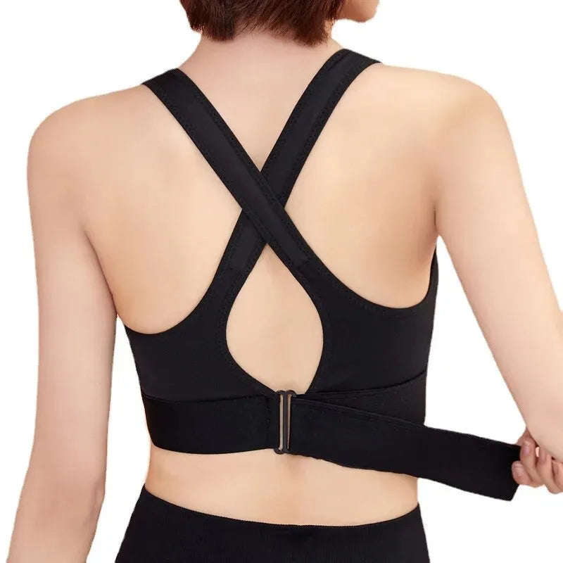 Ultimate Sports Front Zip Open Bra ( Pack Of 3 )